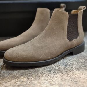 Zara Men's 9 Tan Chelsea Boots Never Worn